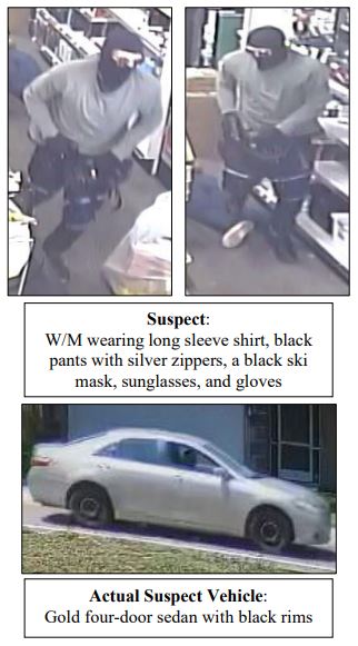 Dollar General armed robbery suspect